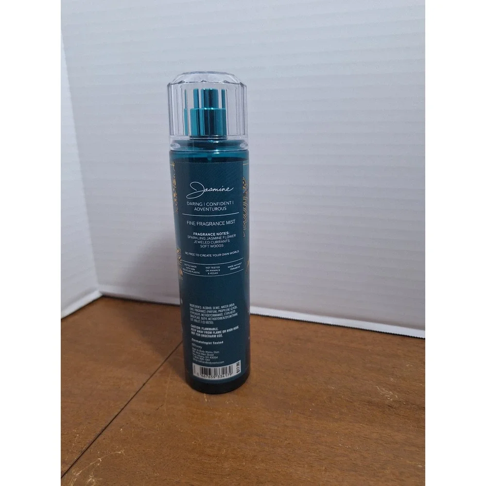Bath & Body Works Disney Princess Jasmine Fine Fragrance Mist 8 oz Teal Gold